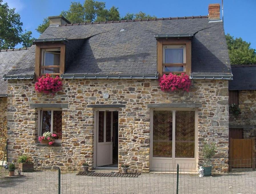 Charmante Maison En Campagne Grand-Fougeray Exteriör bild